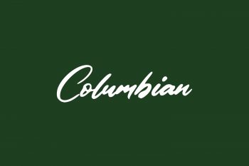 Columbian Free Font