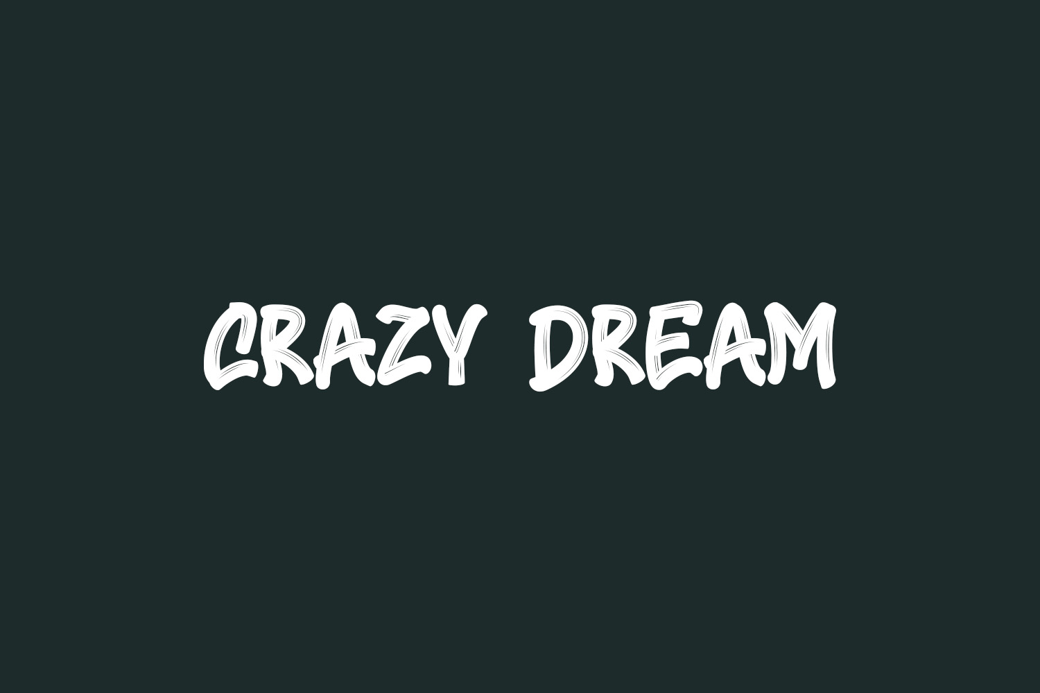Crazy Dream Free Font