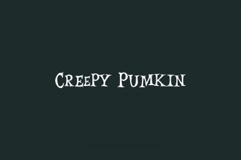 Creepy Pumkin Free Font