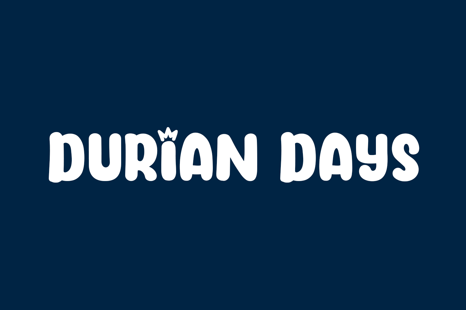 Durian Days Free Font