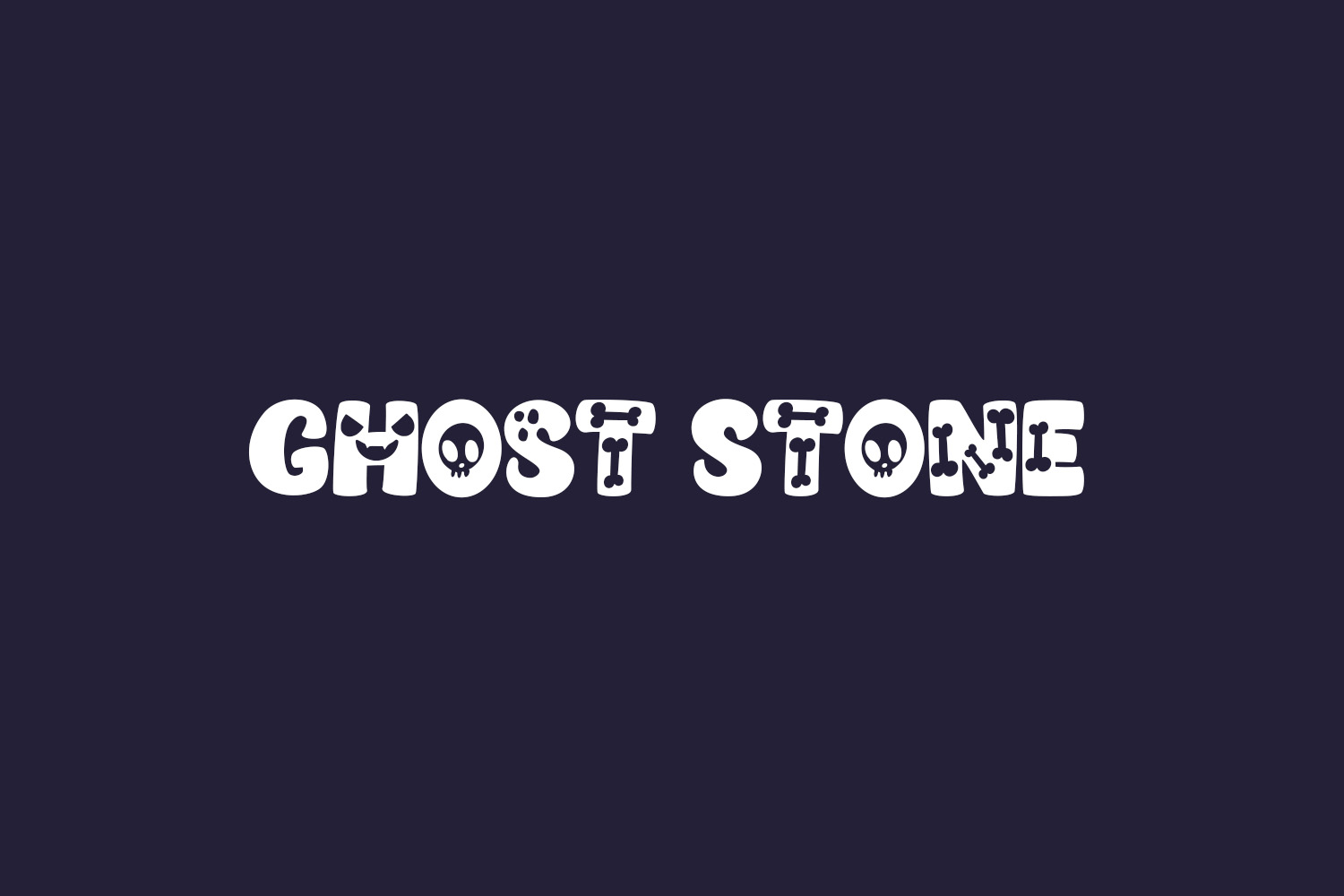 Ghost Stone Free Font