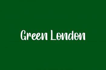 Green London Free Font