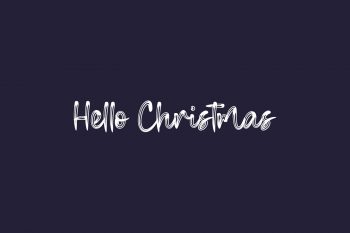 Hello Christmas Free Font