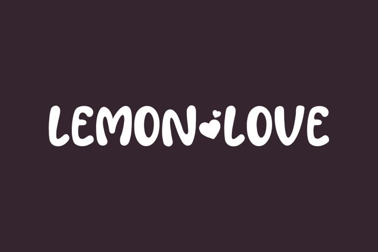 Lemon Love Fonts Shmonts