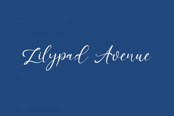 Lilypad Avenue Free Font