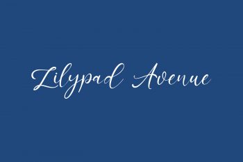 Lilypad Avenue Free Font