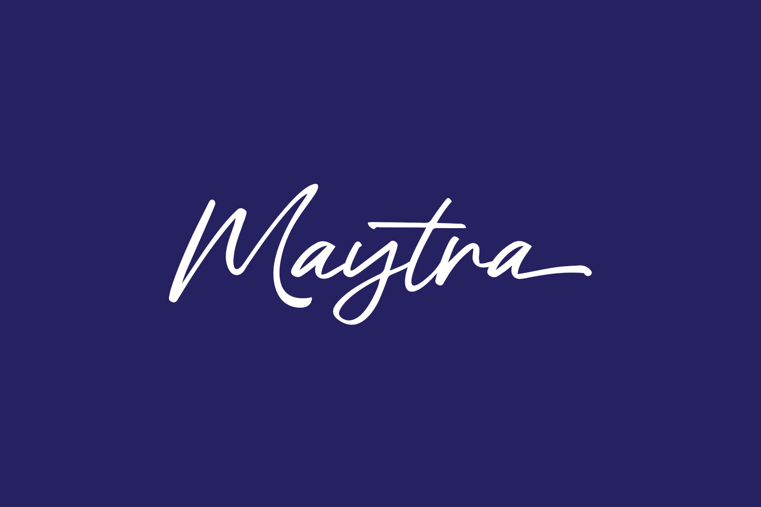 Maytra Free Font