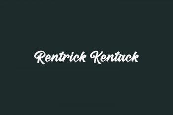 Rentrick Kentack Free Font