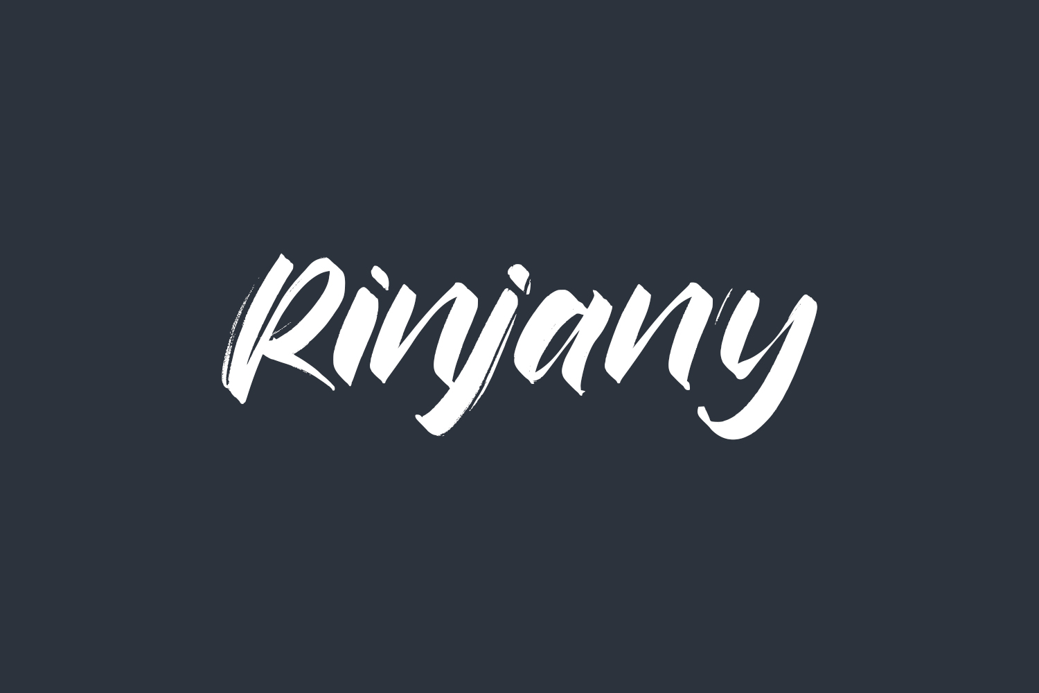 Rinjany Free Font