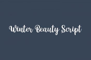 Winter Beauty Script Free Font