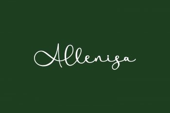 Allenisa Free Font