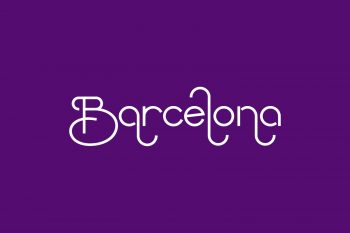 Barcelona Free Font