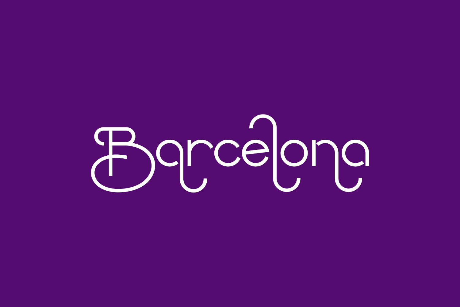 Barcelona Free Font