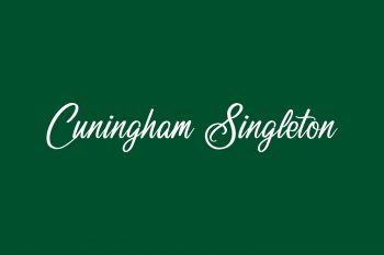 Cuningham Singleton Free Font