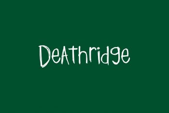 Deathridge Free Font