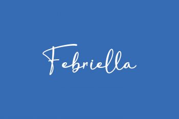 Febriella Free Font