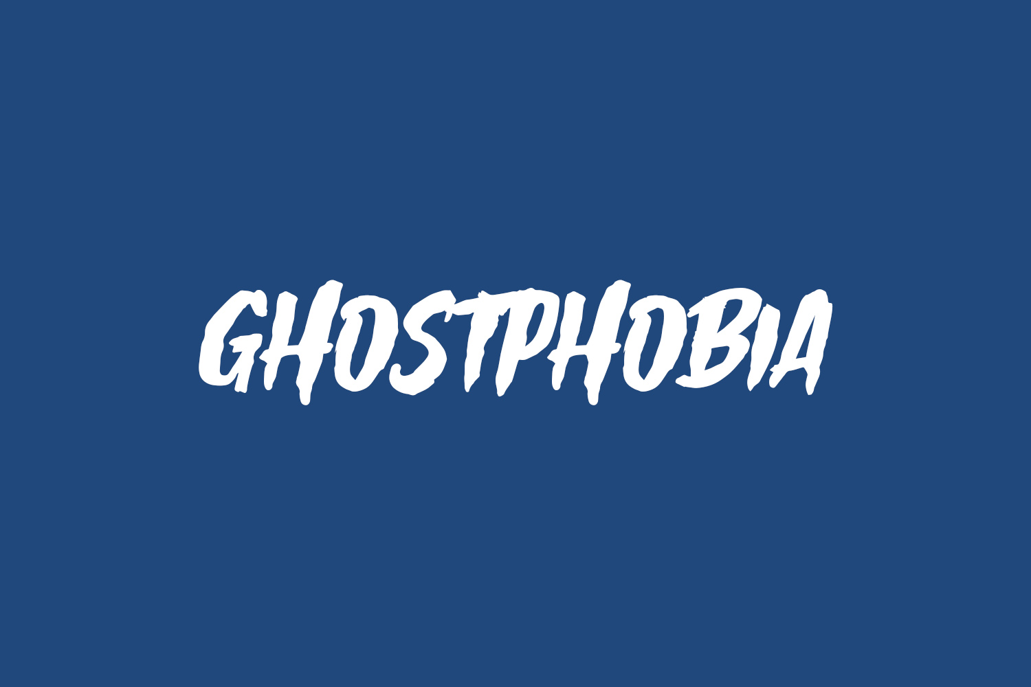 Ghostphobia Free Font