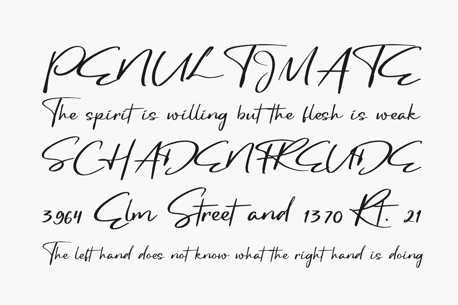 Handlettery Free Font