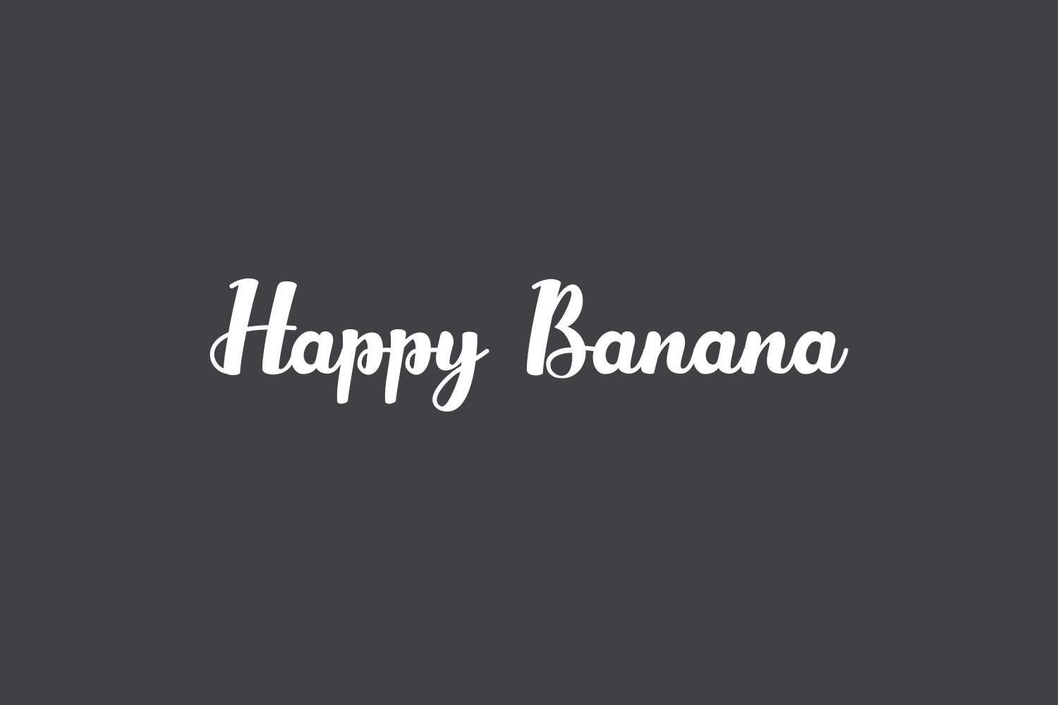 Happy Banana