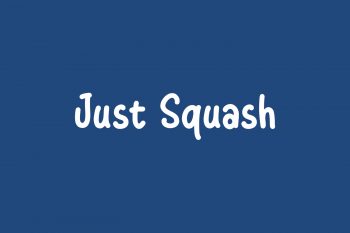 Just Squash Free Font