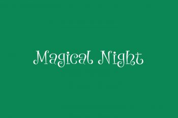 Magical Night Free Font