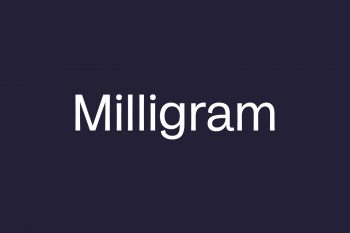 Milligram Free Font
