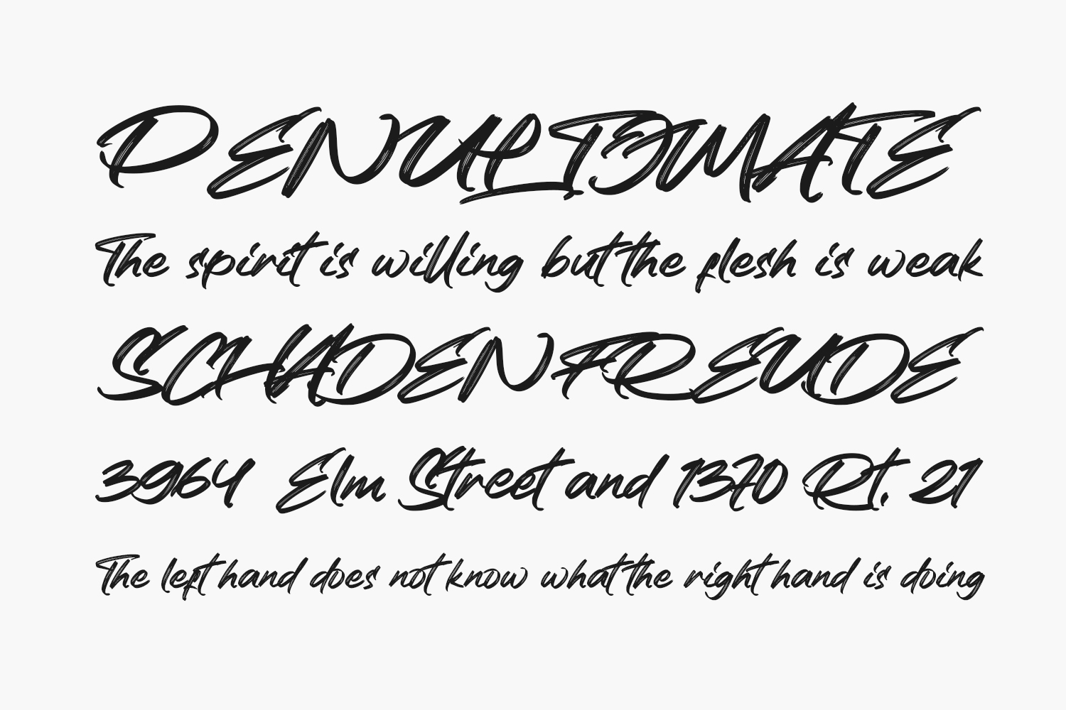 Realistic Theory Free Font