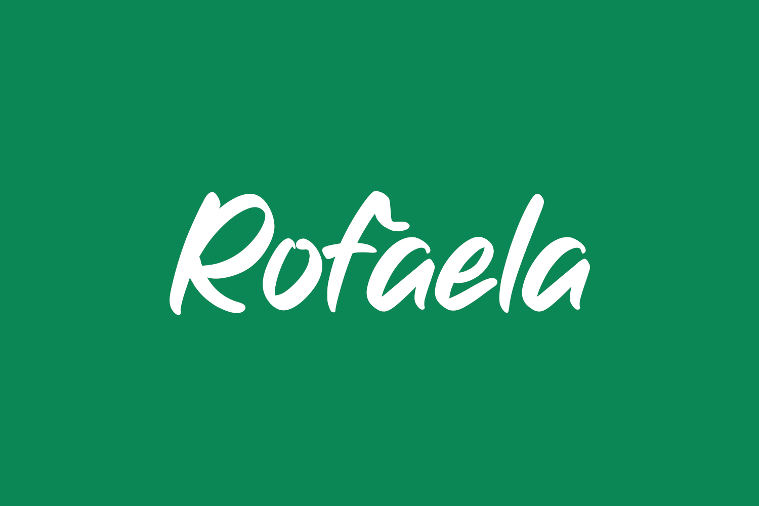 Rofaela Free Font
