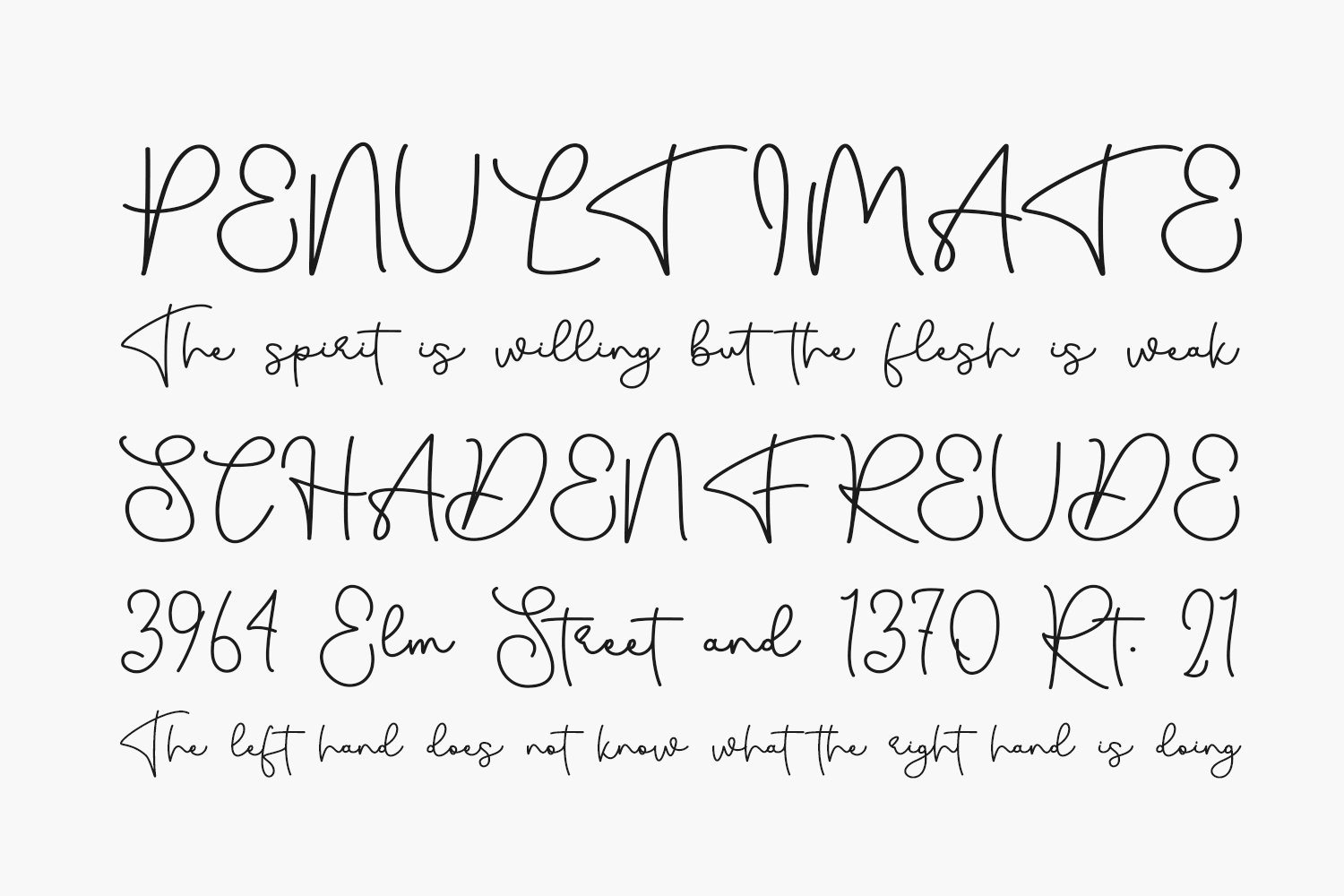 South Town Free Font