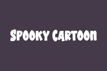 Spooky Cartoon Free Font