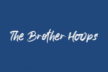 The Brother Hoops Free Font