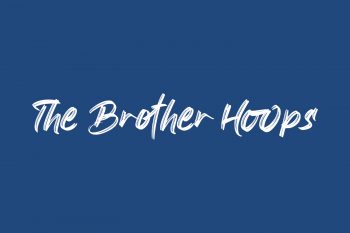 The Brother Hoops Free Font