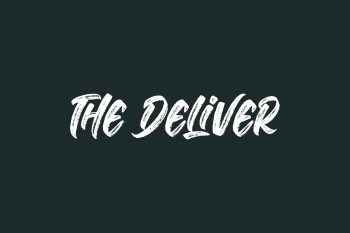 The Deliver Free Font