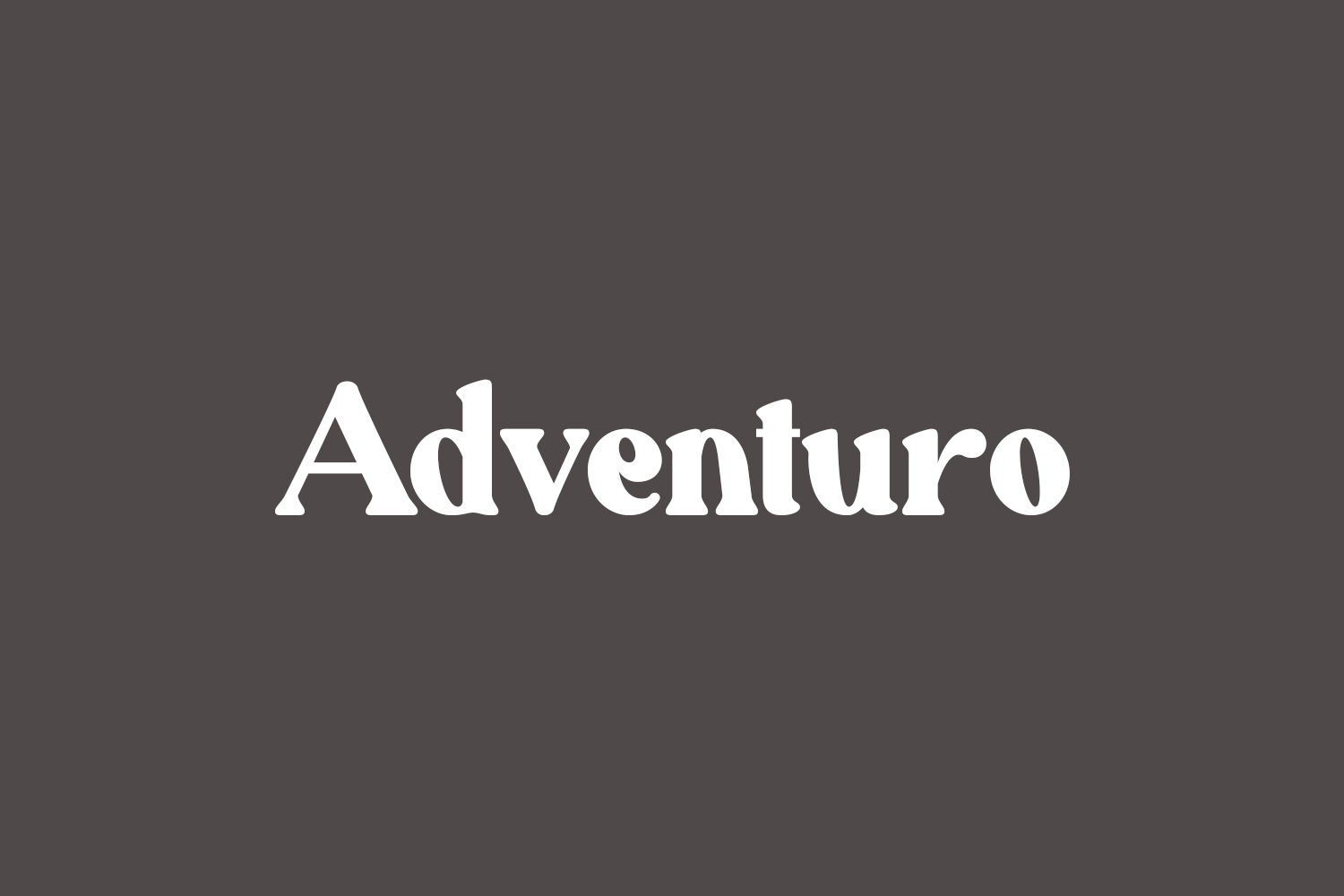 Adventuro Free Font