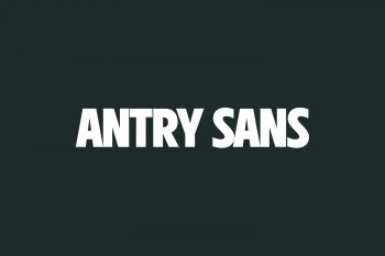 Antry Sans Free Font