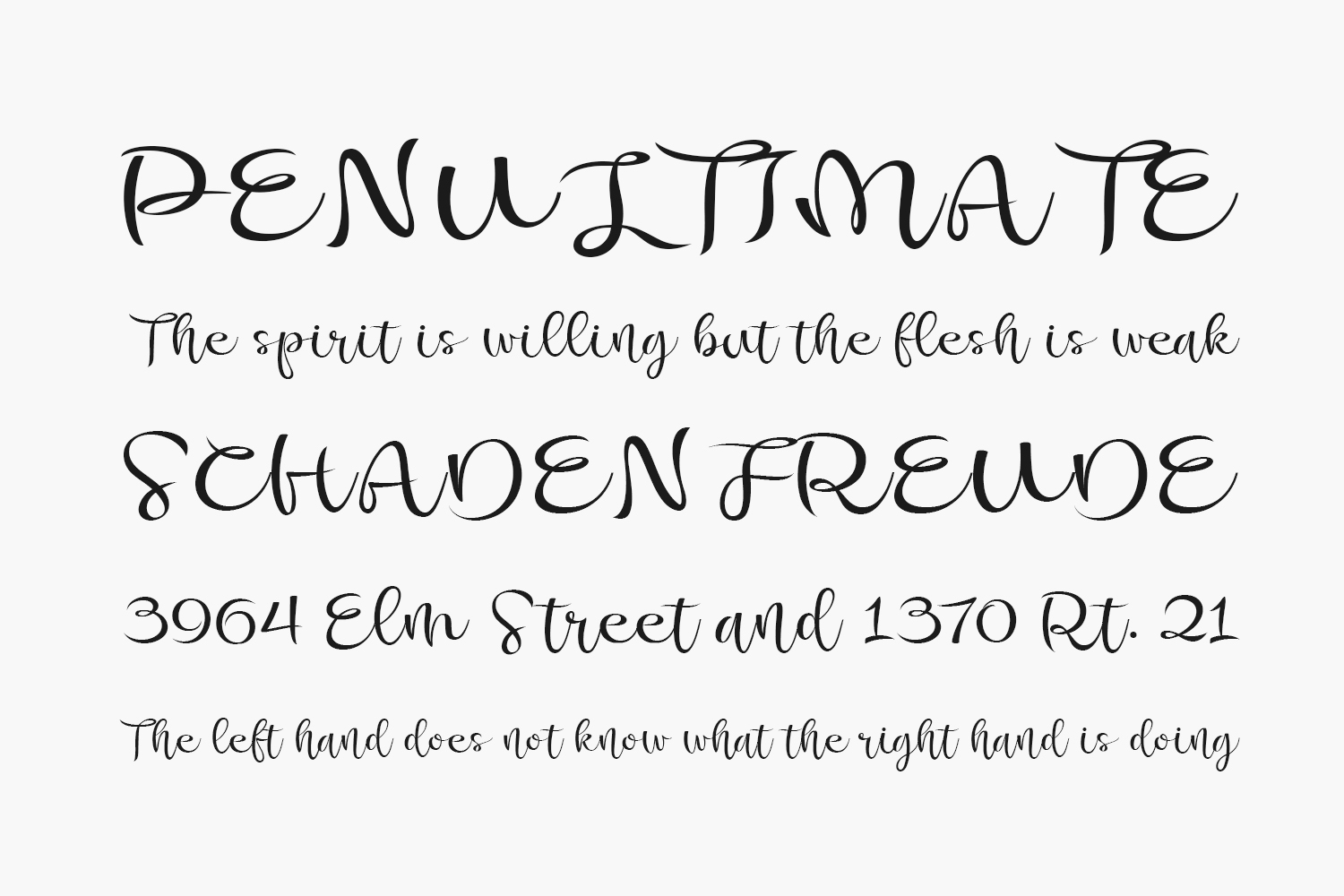 Bonoligt Free Font