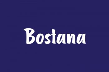 Bostana Free Font