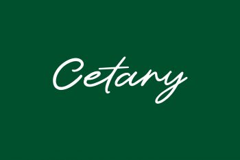 Cetary Free Font