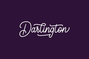 Darlington Free Font