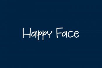 Happy Face Free Font