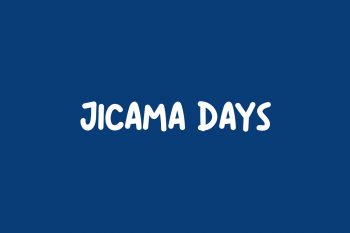 Jicama Days Free Font