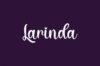Larinda Free Font