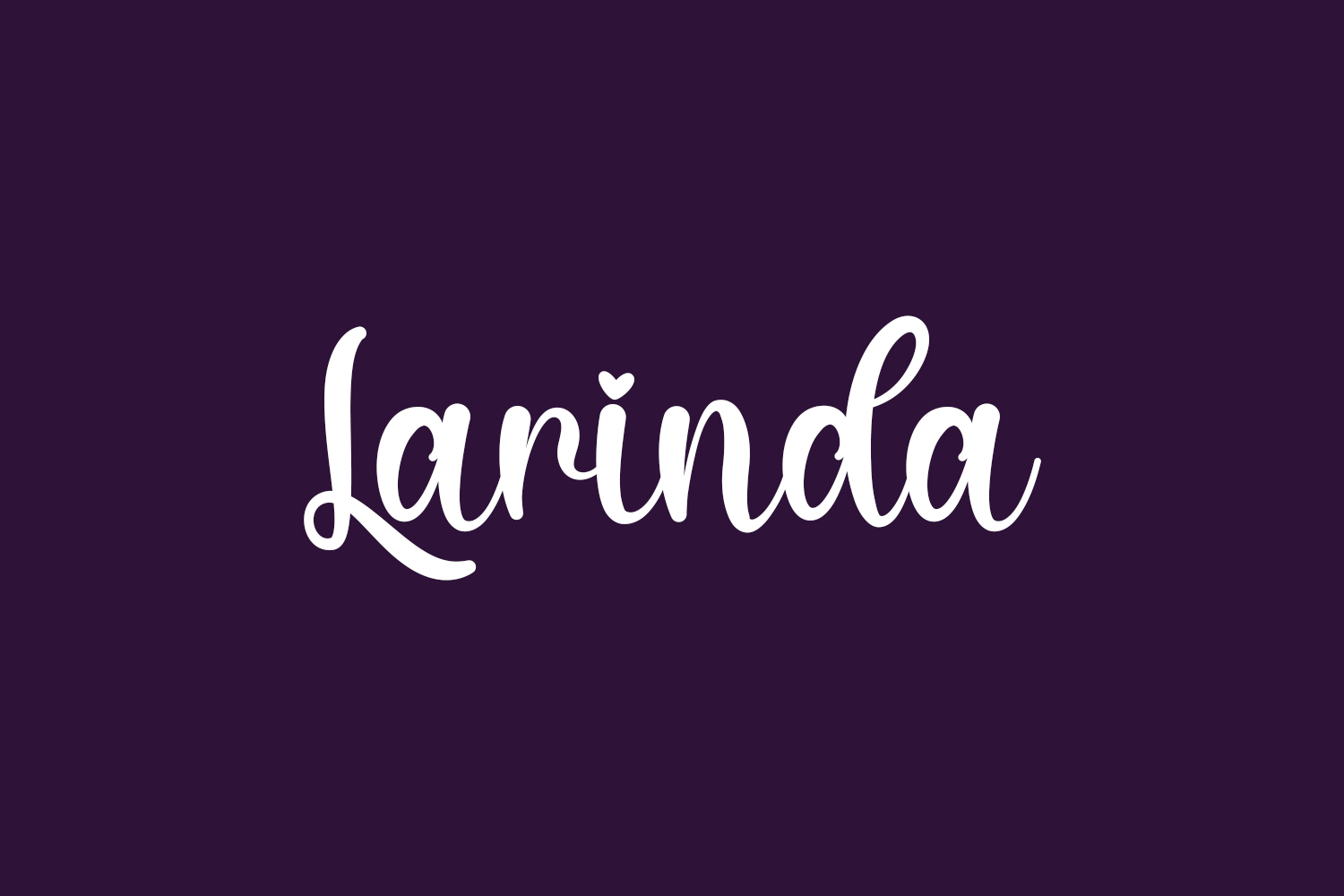 Larinda Free Font