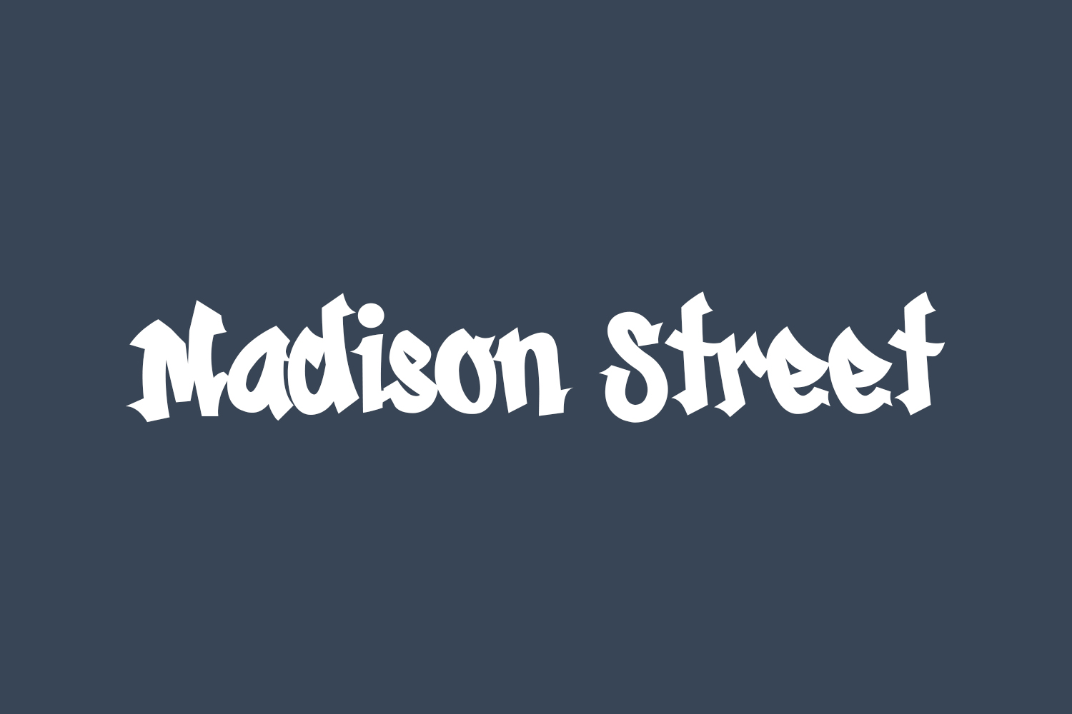 Madison Street Free Font