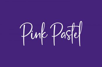 Pink Pastel Free Font
