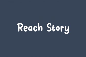 Reach Story Free Font
