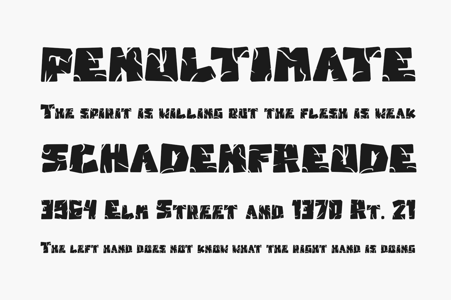 Stone Head Free Font