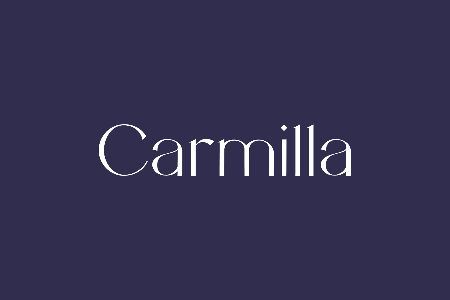 Carmilla Free Font