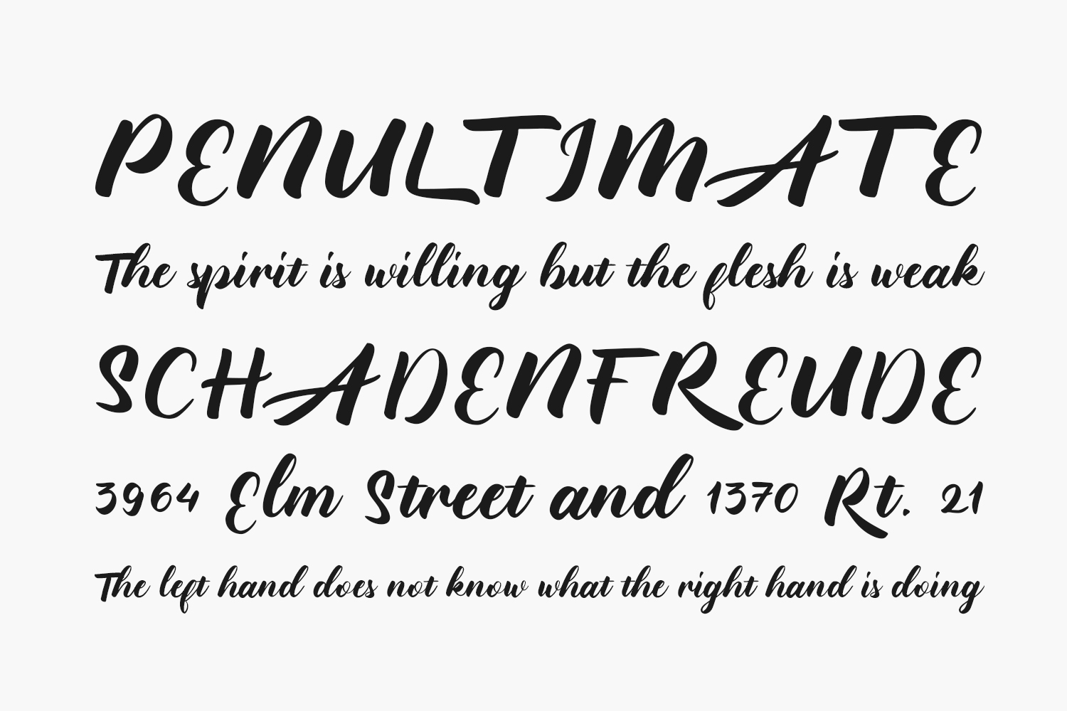 Bellugra Free Font