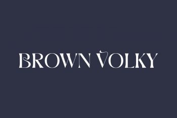 Brown Volky Free Font